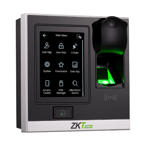Terminal Marca ZKTECO IP de huella digital LCD Touch de 2.8 Pulgadas