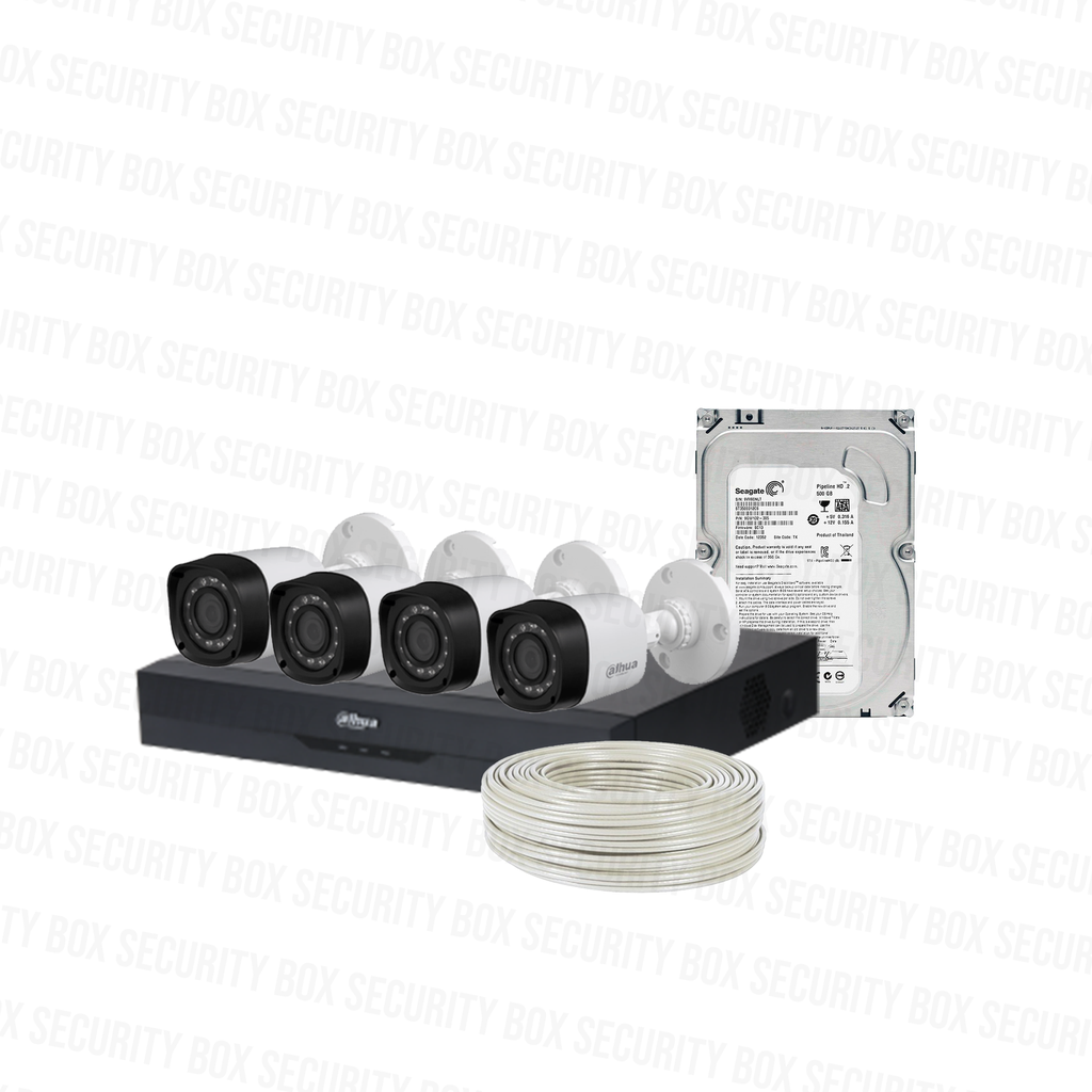COMBO 4 CÁMARAS 4K 8MP 20M IR