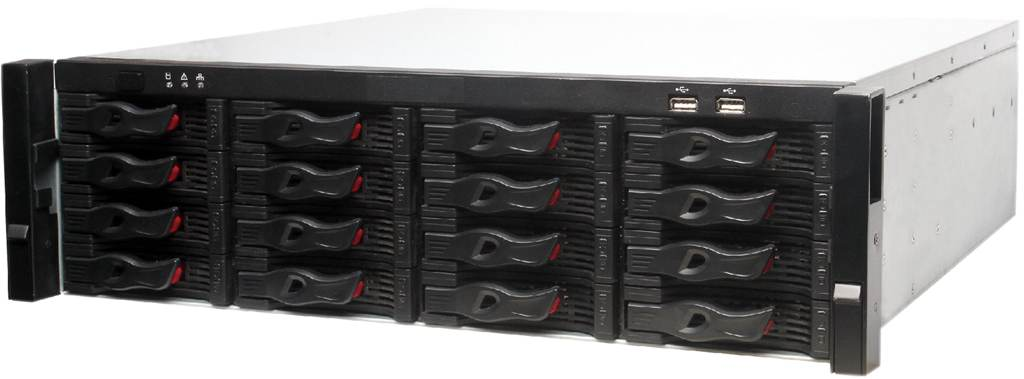 NVR serie Ultra de 128 canales 3U 16 HDD