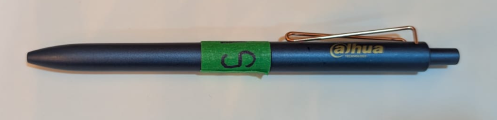 Lapicero Dahua azul (2023 Overseas Ballpoint Pen-Blue )