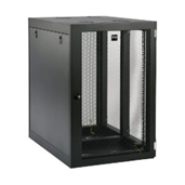 Gabinete de Pared Fijo de 18 unidades (18U), SpryWire con laterales 