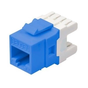 Conector BELDEN DataConn CAT6A Azul UTP T568 A/B Empaque Individual