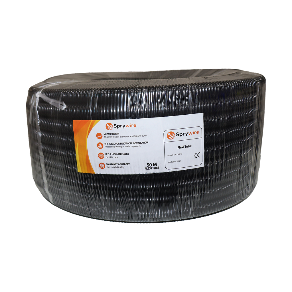 Flexitubo con pasador plástico de 16mm 