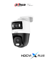 Cámara PT de Doble Lente 2+2 Megapíxeles HDCVI, HDCVI X PLUS 50mts IR 
