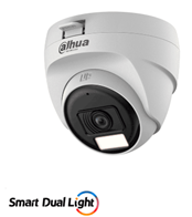 Cámara Domo de 2 MP Serie Cooper Smart dual light 
