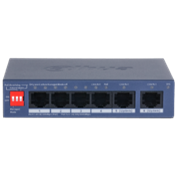 Switch de escritorio gestionado en la nube de 6 puertos con 4 puertos PoE 