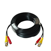 Cable coaxial blindado de 20 metros para video y alimentación SpryWire
