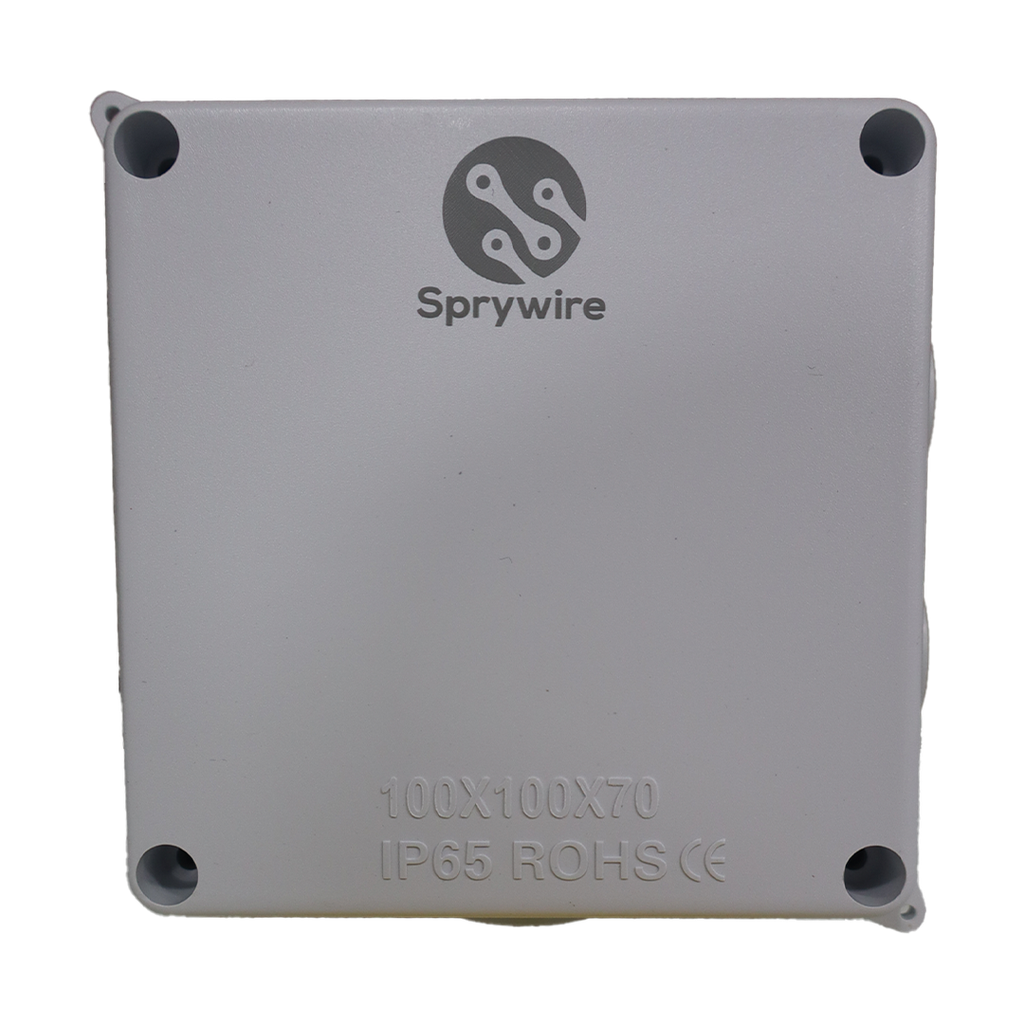 Caja de Registro 4*4, IP65 (100x100x70MM) SpwyWire