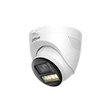 Cámara Domo de focal fija HDCVI 5MP Smart Dual Light con audio bidireccional 