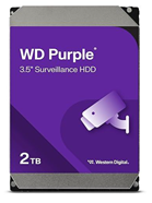 Disco duro interno WD Purple de 2 TB para vigilancia de Western Digital 3.5" 