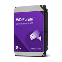 Disco duro interno WD Purple de 8 TB para vigilancia de Western Digital 3.5" 