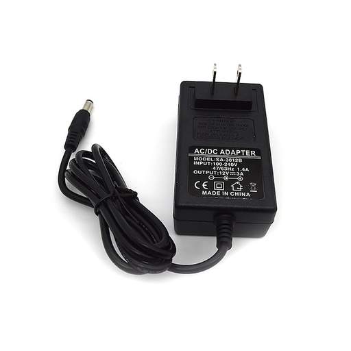 Transformador de 12V 3 Amperios, SpryWire  