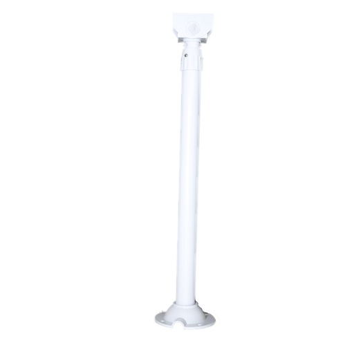 [SW-BT62I] Bracket de aluminio para PTZ blanco, con diámetro de: 48 mm, longitud: 60-1,2 cm ajustable. Chasis: 130