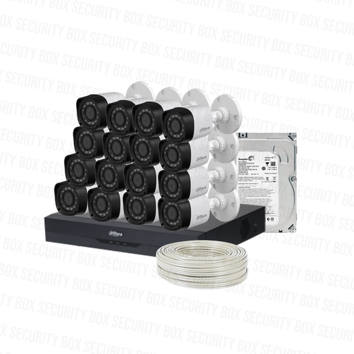 [C8X-16] COMBO 16 CÁMARAS 4K 8MP 20M IR