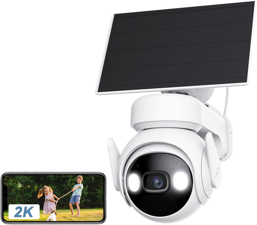 [IPC-K9EN-3T0WE] Kit IMOU Cruiser 3MP con detección facial y audio bidireccional (Con Batería y Panel Solar)