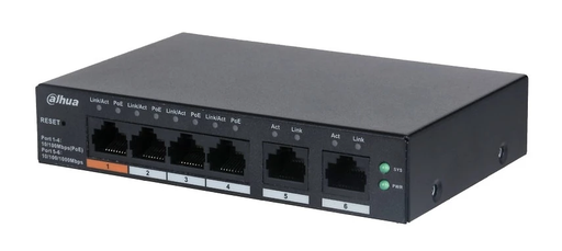 [DH-CS4006-4ET-60] Switch PoE de 4 Puertos Administrable