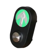 [VVA-ST-0PB-ZJ] Botón pulsador Dahua para lámpara de tráfico 