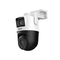 [DH-P3D-3F-PV] Cámara exterior Wi-Fi de 3+3MP con doble lente y función de panorámica e inclinación. 