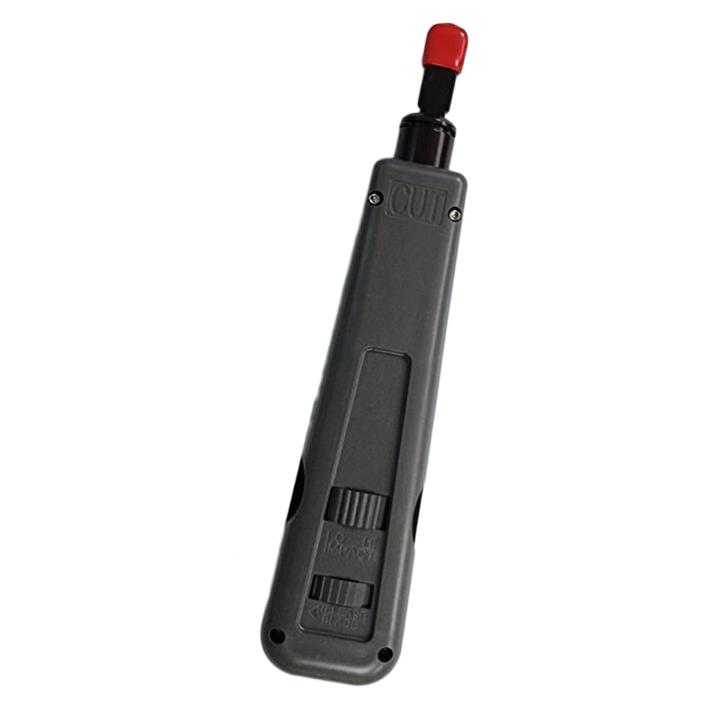 Ponchadora de impacto con cuchilla incluida SpryWire