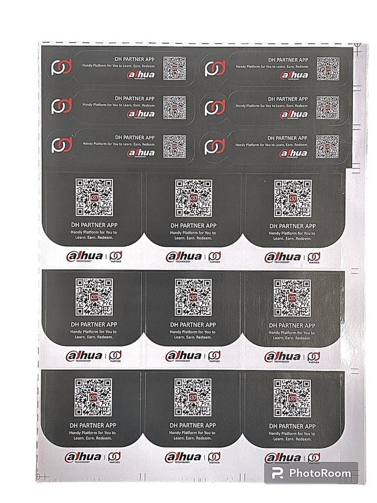 CALCOMANIAS DH PARTNER APP (9), DAHUA