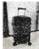 Maletín para viajes Dahua color negro