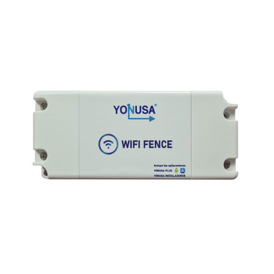 Yonusa WiFi-fence Módulo Wifi Uso con aplicación gratuita Yonusa Plus compatible con sistemas iOS y Android