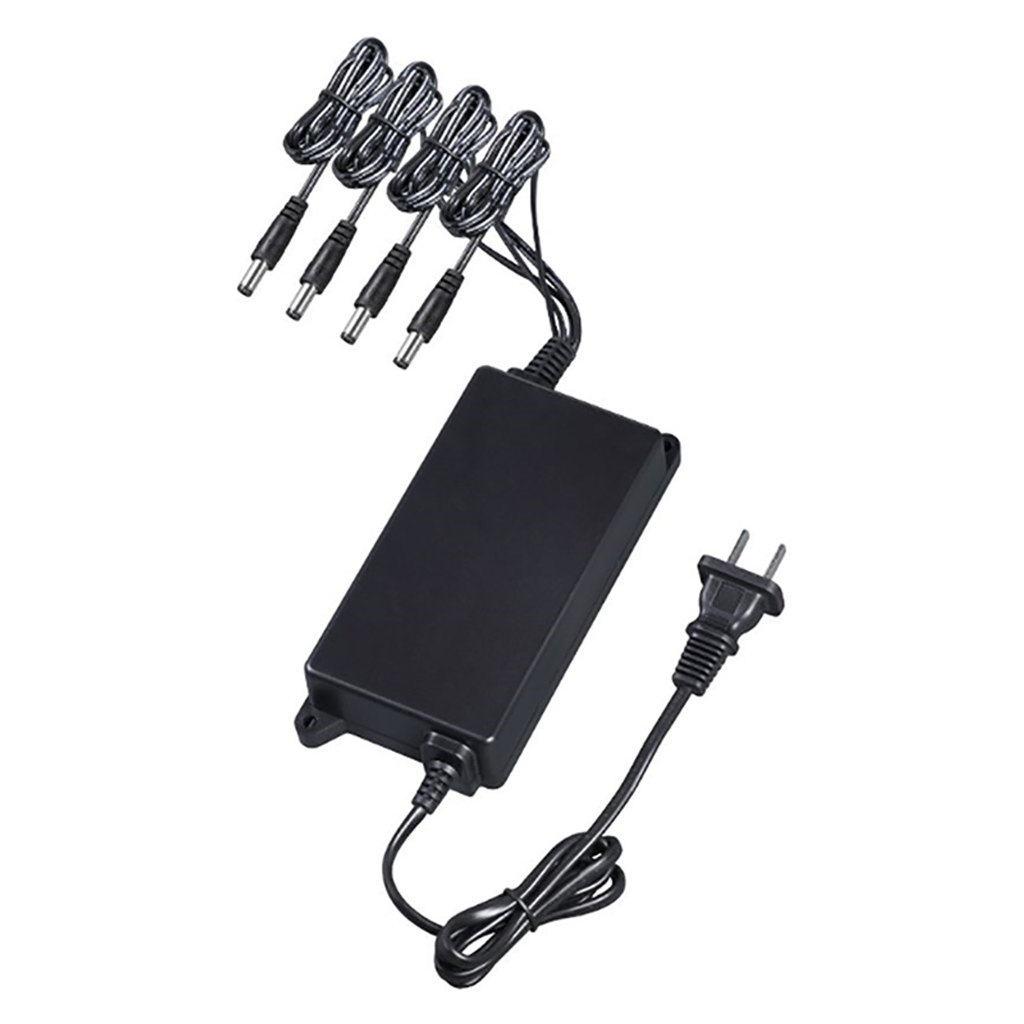 Transformador 12VDC 0.7A para hasta 4 cámaras con una toma