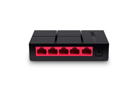 Switch de escritorio de 5 puertos 10/100 / 1,000 Mbps 