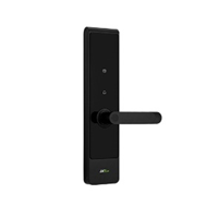 Cerradura de puerta con manija de palanca, sensor de huellas dactilares y control remoto de apertura y cierre desde un dispositivo móvil 