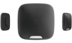 StreetSiren W Sirena Exterior Reforzada Inalámbrica negra 
