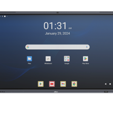 Pizarra interactiva inteligente 4K Ultra HD de 75 pulgadas con interfaz de usuario 4K 