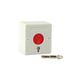 Botón de Pánico con llave de reinicio incluida 