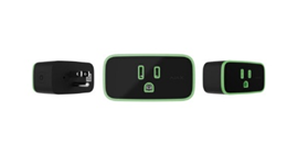Enchufe inteligente e inalámbrico AJAX Socket , negro, con monitor de consumo eléctrico