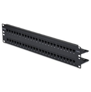 Conector BELDEN DataConn CAT6A Panel 2U48 UTP (Precargado), Negro