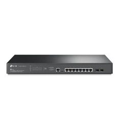 Switch administrado JetStream de 8 puertos 2.5GBASE-T PoE+ y 2 puertos 10GE SFP+ 