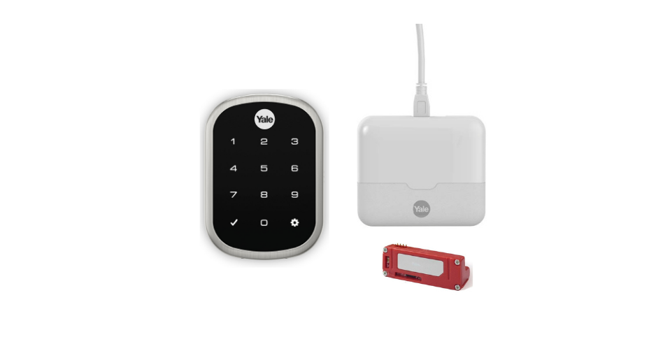 Kit Yale Hub + Cerrojo Digital YRD256