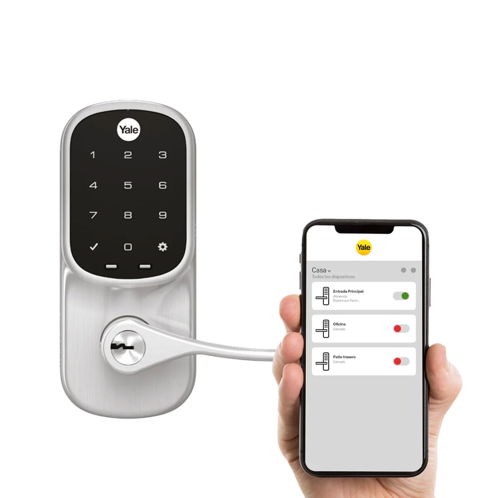 Cerrojo Digital YRL226 + Módulo para abrir desde el celular