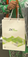 zkteco Paper Bag - Bolsa de papel ZKTeco 