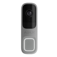 AJAX Doornbell, Vídeo timbre con IA y sensor PIR integrados color gris 