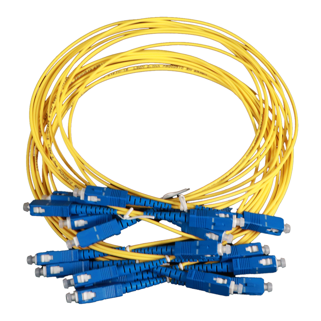 Patchcord de fibra óptica SC-SC (UPC) de 1M SpryWire Fiberlink 