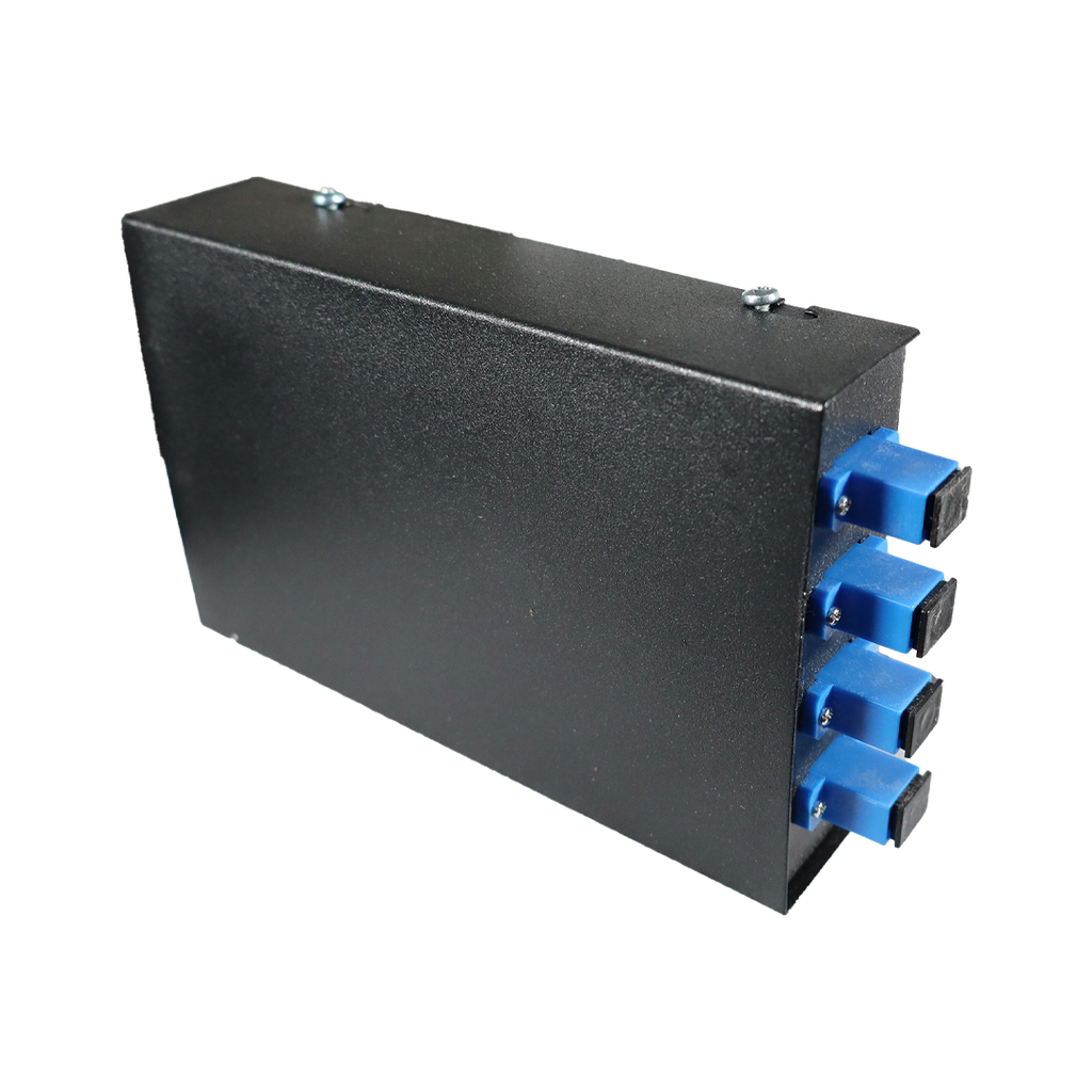 Caja de fibra óptica SC FULL de 4 puertos SpryWire Fiberlink 
