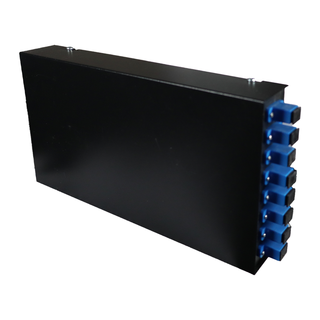 Caja de fibra óptica SC FULL de 8 puertos SpryWire Fiberlink 
