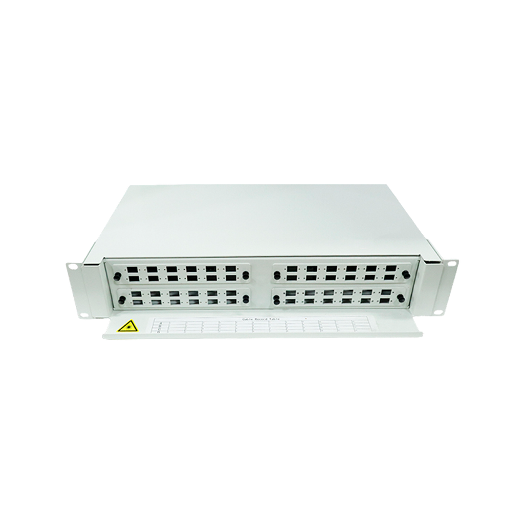 Panel de conexión de fibra óptica de 48 puertos SpryWire Fiberlink 