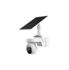 Cámara AOV solar IP de 4MP con movimiento horizontal y vertical 4G 