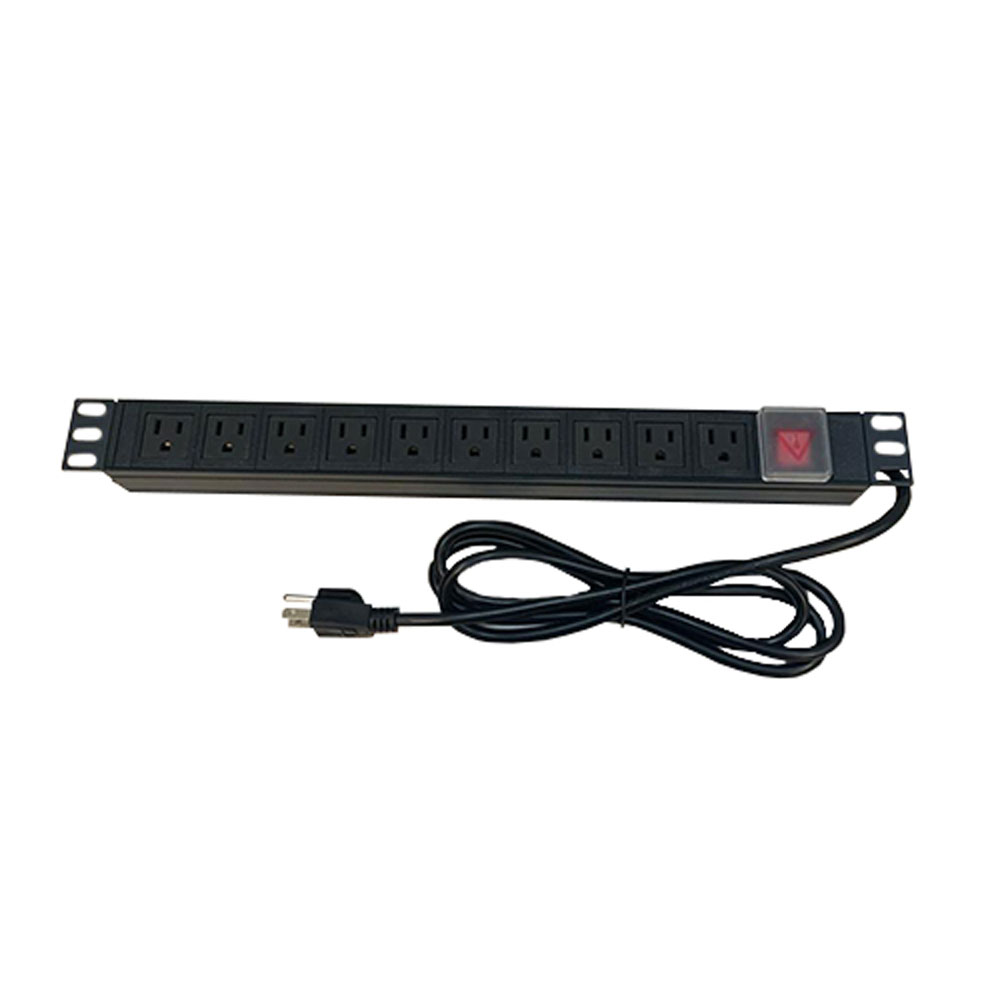 AS-PDU-10U PDU HORIZONTAL DE 10 TOMAS