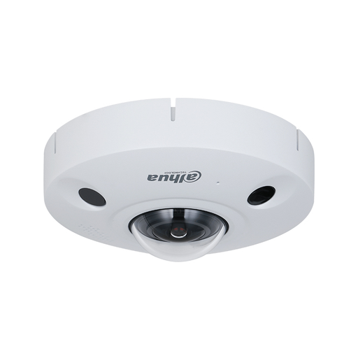 [DH-IPC-EBW81242N] Cámara IP FISHEYE panorámica 12MP IR 360° con Analytics+