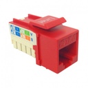 [EPA040] LINET DADO 90 GRADOS CAT6/ROJO