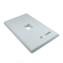 PLACA 1 PUERTO, BLANCO