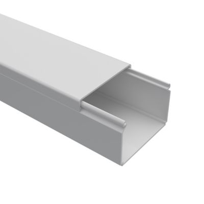 [50*25A] Canaleta SpryWire 50mm*25mm*1.0mm con Adhesivo de 2 Mts de largo