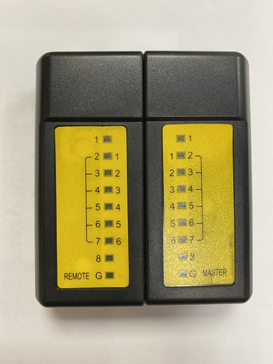 [SW-CT01M] MINI PROBADOR DE CONEXIONES DE RED RJ11 Y RJ45 (BATERIA INCLUIDA)